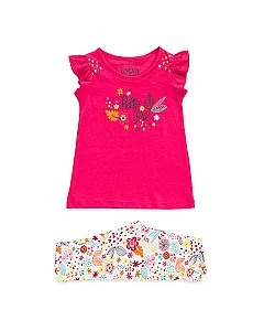 LOSAN CONJUNTO CAMISETA Y LEGGINS