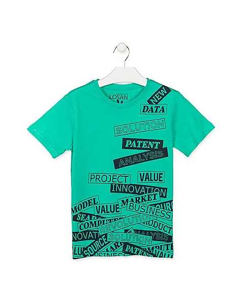 LOSAN CAMISETA COLOR DEGRADADO MODA INFANTIL Y JUVENIL 913-1203