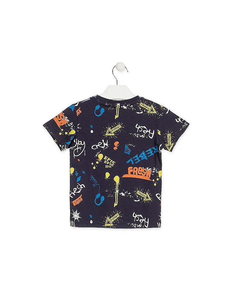 LOSAN CAMISETA NIÑO ESTAMPADA 915-1208