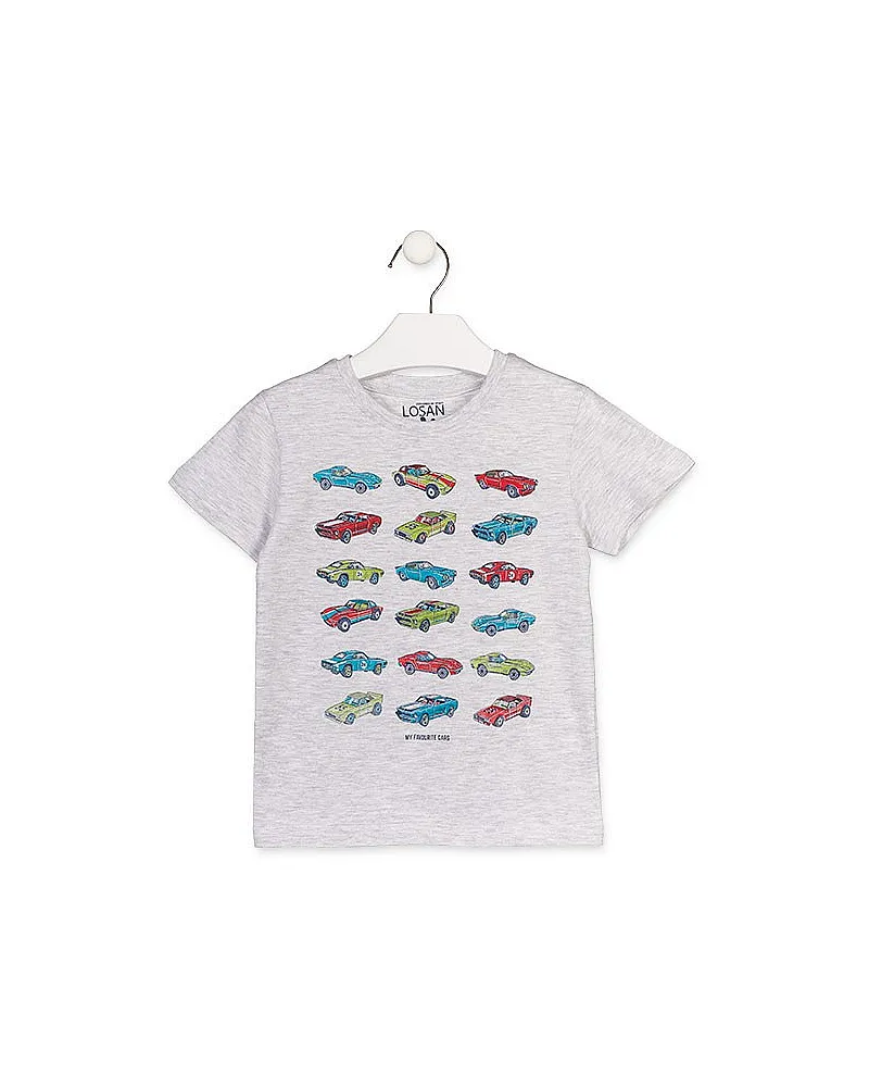 LOSAN CAMISETA ESTAMPADA COCHES 915-1202