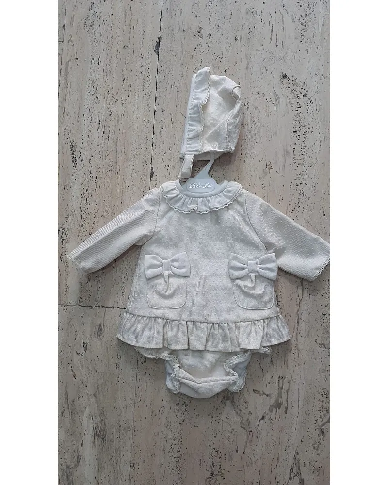 DOLCE PETIT VESTIDO BRAGUITA Y CAPOTA 2014-VBG