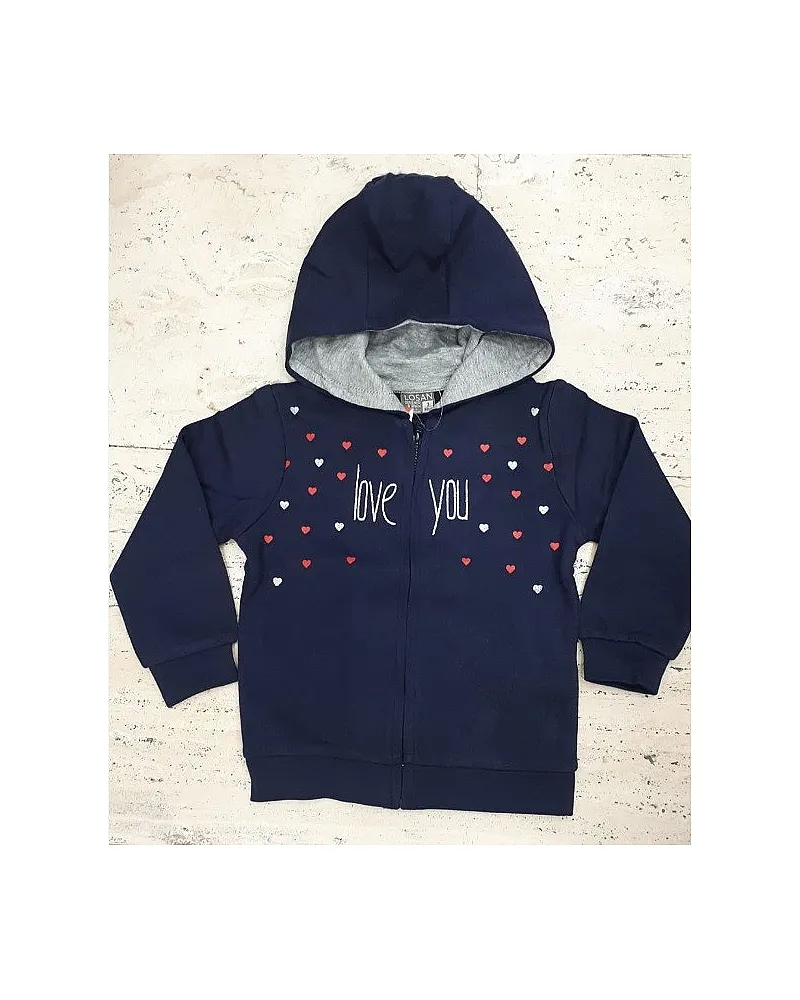 LOSAN CHAQUETA FELPA CON CAPUCHA