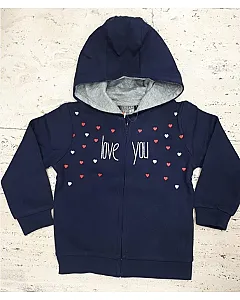 LOSAN CHAQUETA FELPA CON CAPUCHA