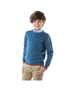 SPAGNOLO JERSEY CAJA COSTURA CONTRASTE 4586