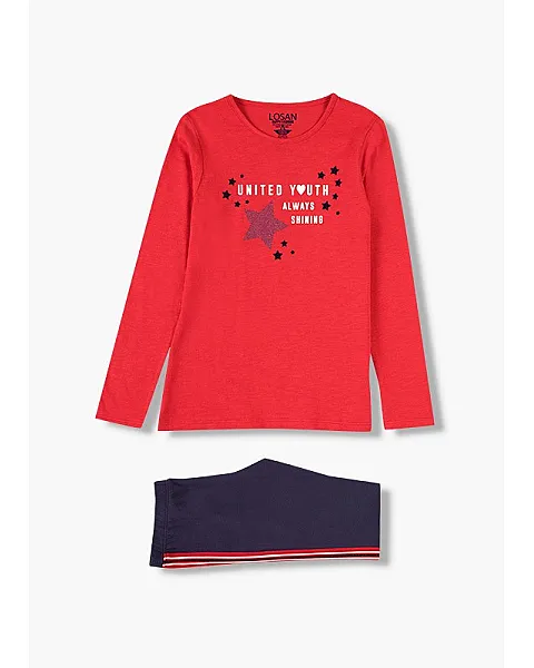 LOSAN CONJUNTO LEGGINS CON BANDAS 924-8002