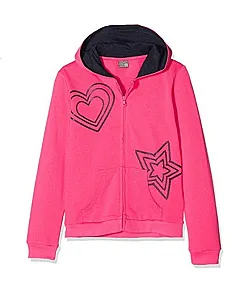 LOSAN CHAQUETA DE PUNTO CON CORAZON Y ESTRELLA 924-6651