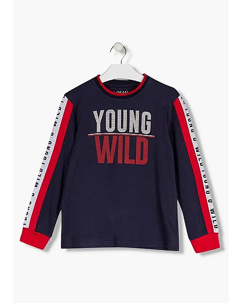 LOSAN CAMISETA MANGA LARGA CON PUÑOS 923-1001