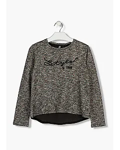 LOSAN CAMISETA EN TEJIDO FANTASIA COMBINADA 924-1014