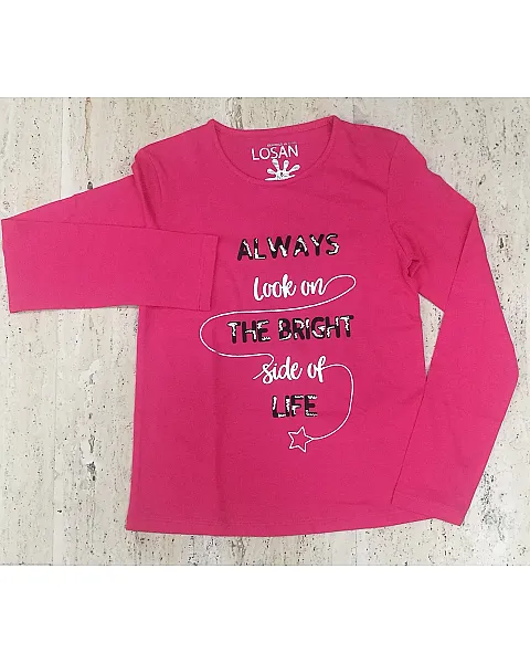 LOSAN CAMISETA MANGA LARGA FUCSIA 924-1630