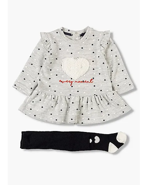 LOSAN CONJUNTO VESTIDO Y LEOTARDOS 927-8021