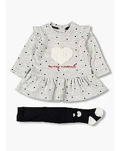 LOSAN CONJUNTO VESTIDO Y LEOTARDOS 927-8021