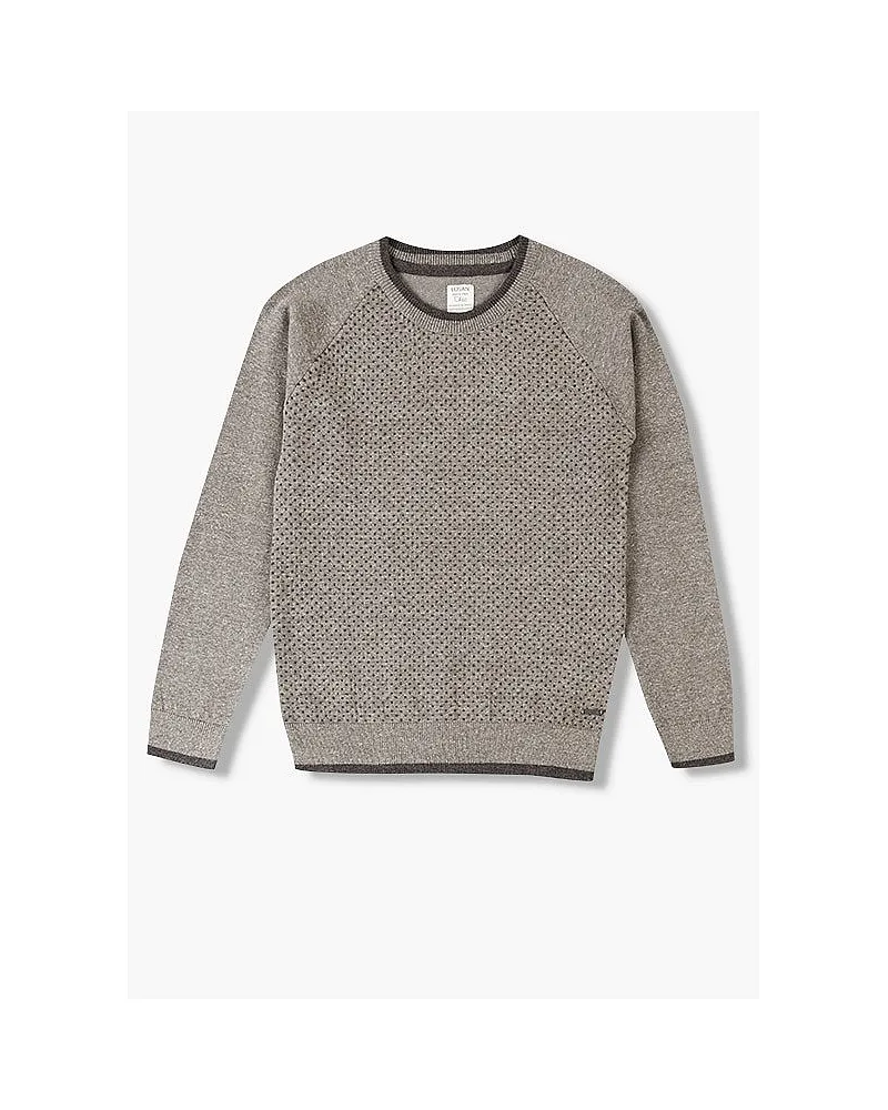 LOSAN JERSEY DE TRICOTOSA CON PUNTITOS EN EL DELANTERO 923-5791 GRIS