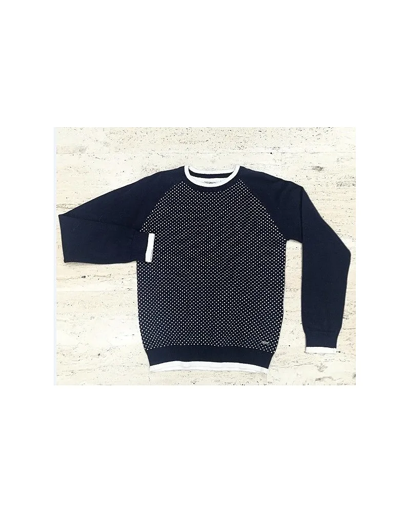 LOSAN JERSEY DE TRICOTOSA CON PUNTITOS EN EL DELANTERO 923-5791 MARINO