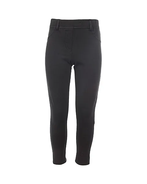 LEGGINS FELPA NEGROS CON BOLSILLOS