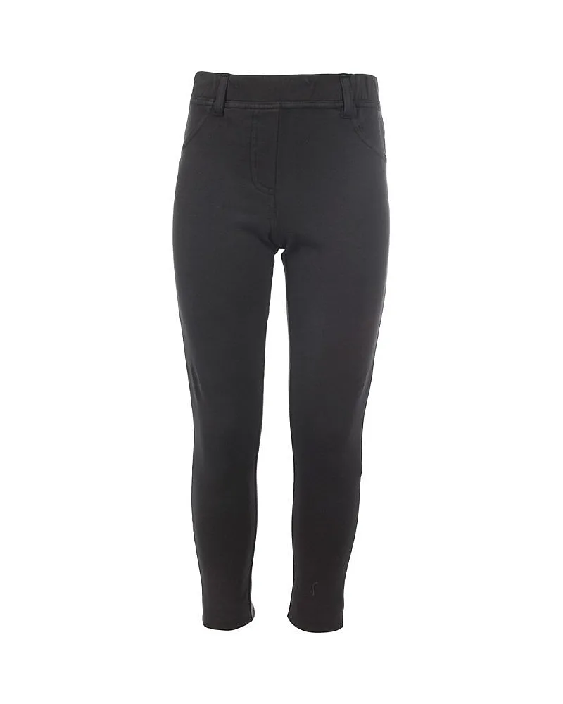 LEGGINS FELPA NEGROS CON BOLSILLOS