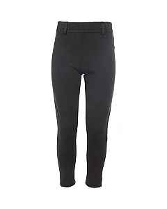 LEGGINS FELPA NEGROS CON BOLSILLOS