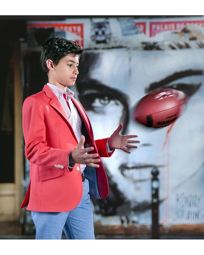 VARONES AMERICA SARGA COLOR SANDIA