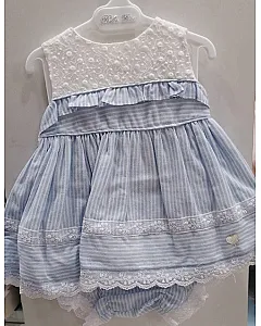 DOLCE PETIT VESTIDO BRAGA Y CAPOTA