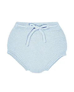 Culotte punto bobo con cordon AZUL BEBE