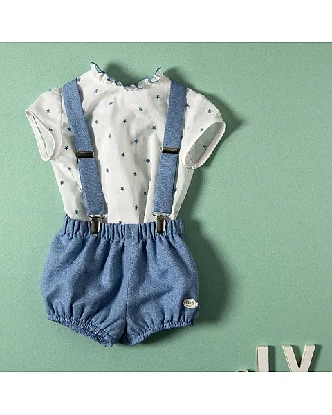 JOSE VARON CONJUNTO BEBE ESTRELLA 01-34014