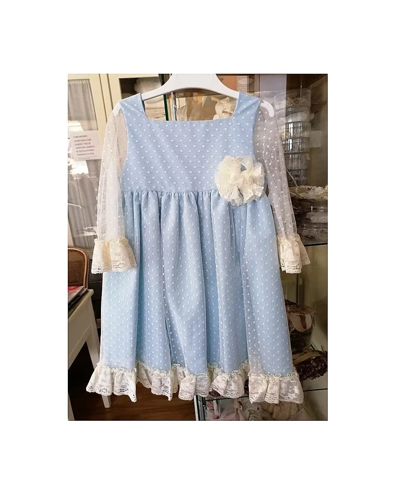 MARCOS BABY VESTIDO PLUMETI CEREMONIA