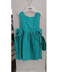 JOSE VARON VESTIDO KAFTAN PLUMETI 01-34276 TURQUESA