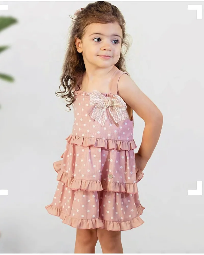 BASMARTI VESTIDO VOLANTES