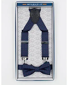 SPAGNOLO SET TIRANTE Y PAJARITA 4845 color 9003