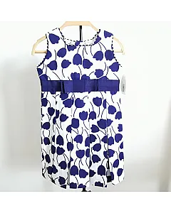 Vestido estampado de tulipanes