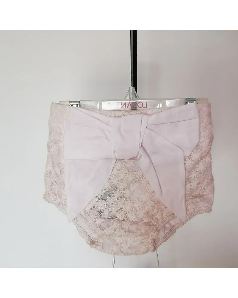 pili carrera cubrepañal bebe rosa