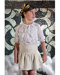 JOSE VARON CONJUNTO BLUSA Y FALDA