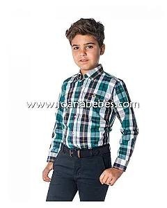 camisa de cuadros spagnolo para niño