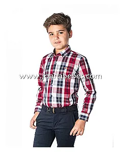 camisa de cuadros spagnolo para niño