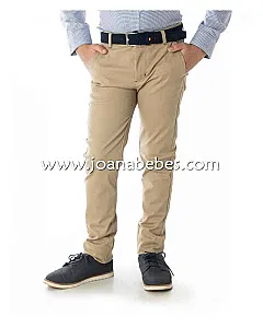 pantalon chino camel niño spagnolo