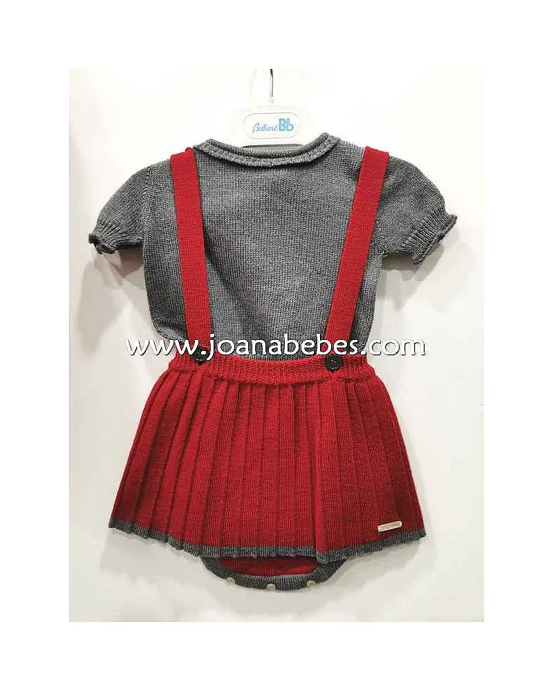 Pili Carrera ranita falda con jersey