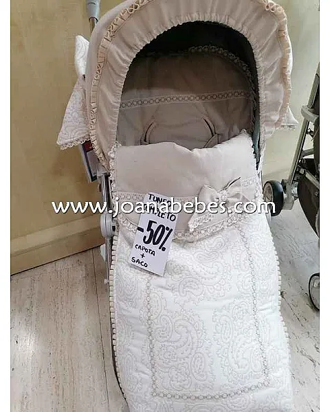 Conjunto silla saco spot + capota