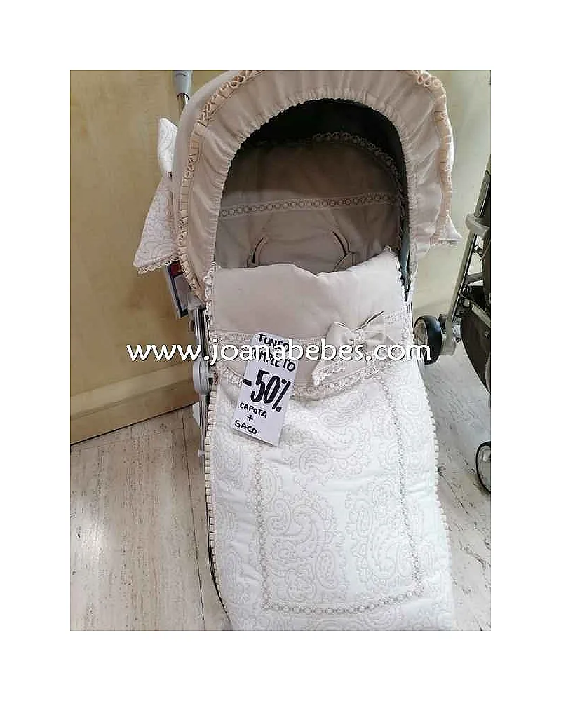 Conjunto silla saco spot + capota