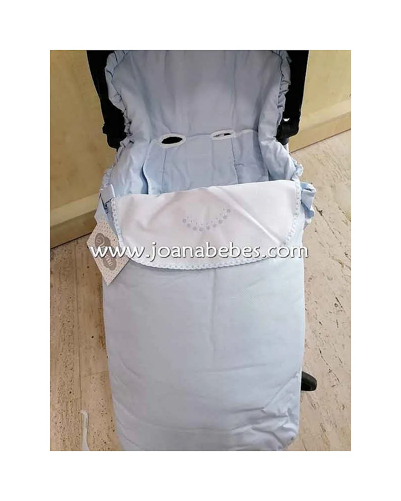 Saco silla universal pique celeste