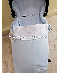 Saco silla universal pique celeste