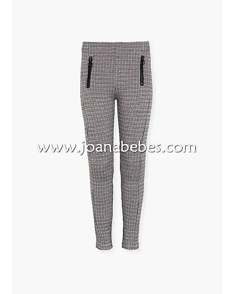 Losan pantalon estampado pata de gallo