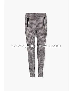 Losan pantalon estampado pata de gallo