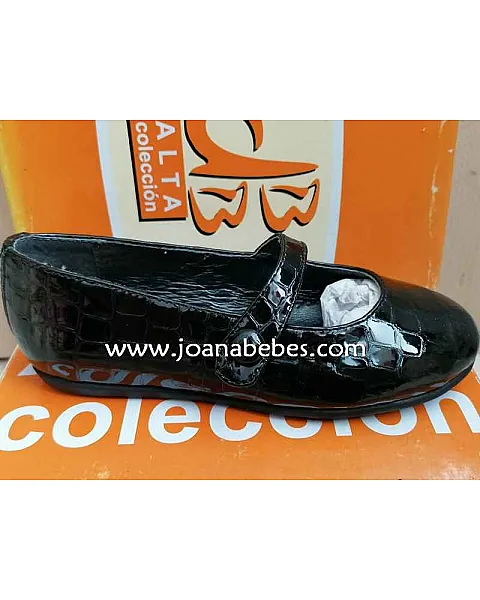 DBB Zapato charol zafiro gris (piel)