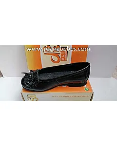 DBB Zapato charol arrugado negro (piel)