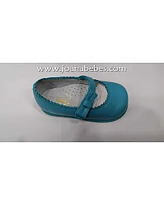 DBB Zapato bailarina con pulsera turquesa (piel)