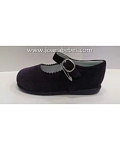 DBB Zapato serraje morado con pulsera (piel)