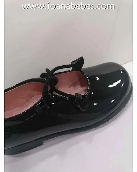 Caminito zapato charol negro (piel)