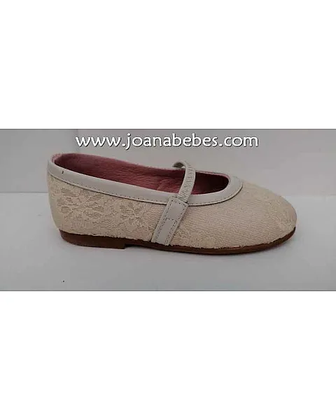 Caminito bailarina rosa/beig (piel)