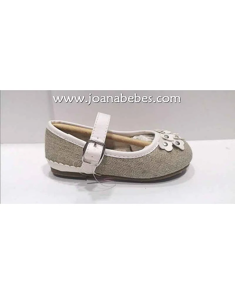 Mayoral mercedita flores (lino natural)