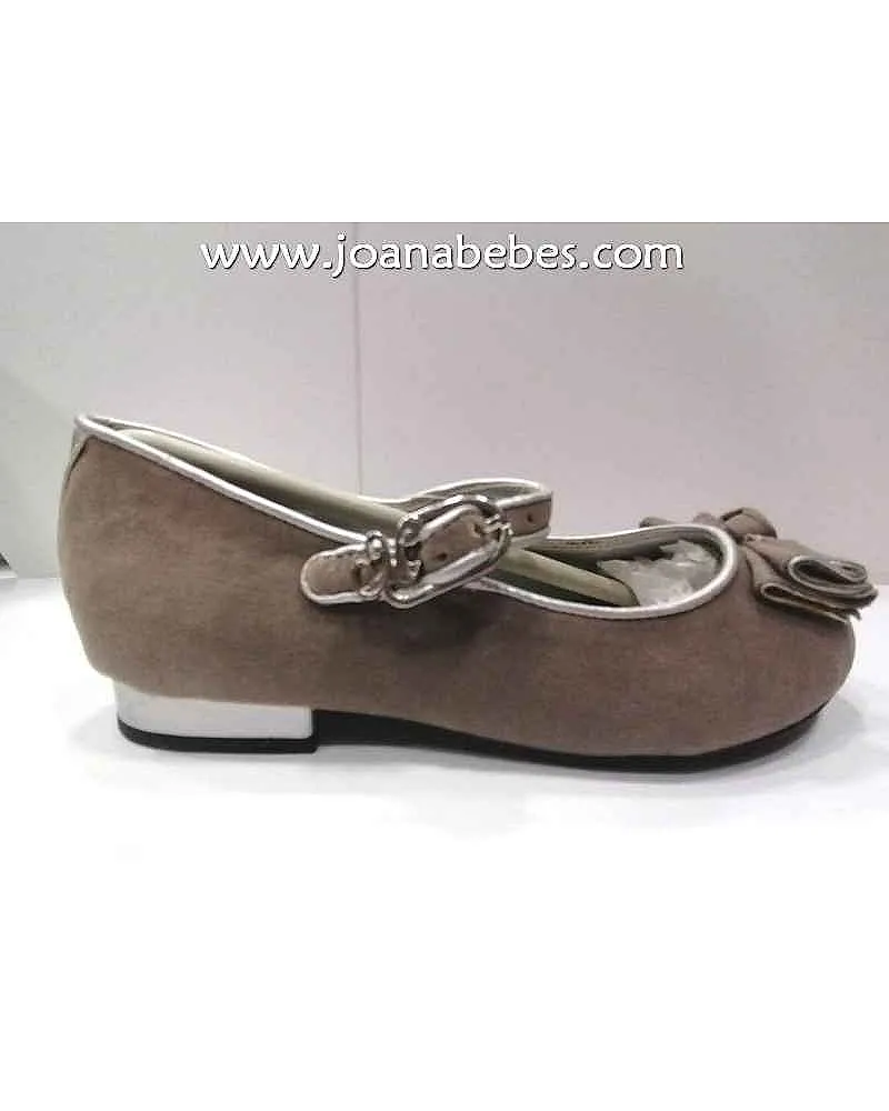 Mayoral bailarina gris plata