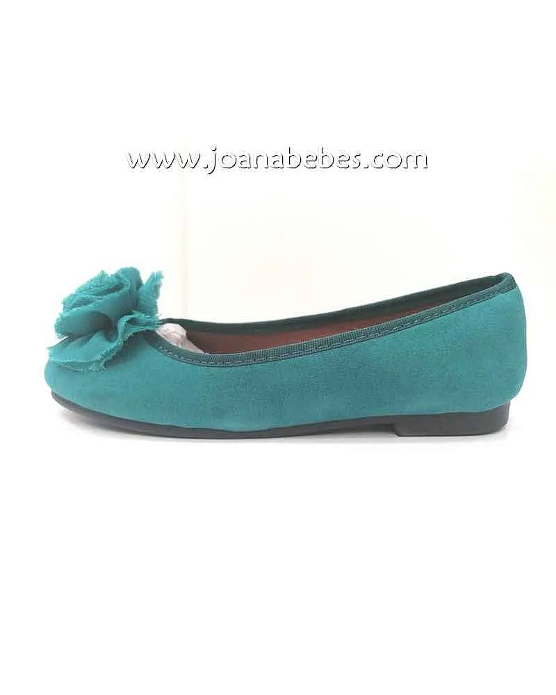 Paseillo bailarina turquesa